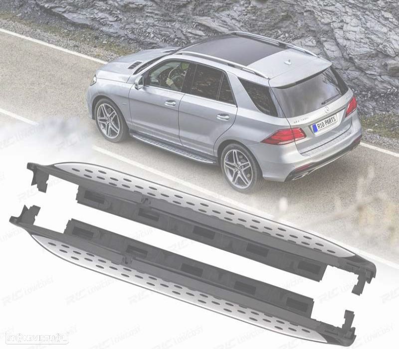 ESTRIBOS LATERAIS MERCEDES ML W166 GLE W166 11-16 - 1