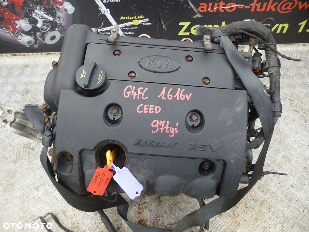 SILNIK KIA CEED 1.6 16V G4FC 97 TYS - 2