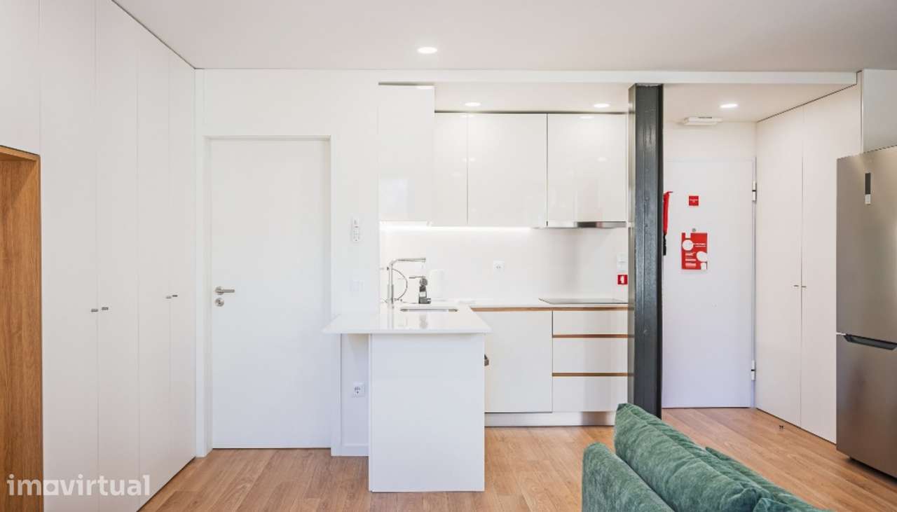 Apartamento T0 novo para venda no centro do Porto - Grande imagem: 4/10