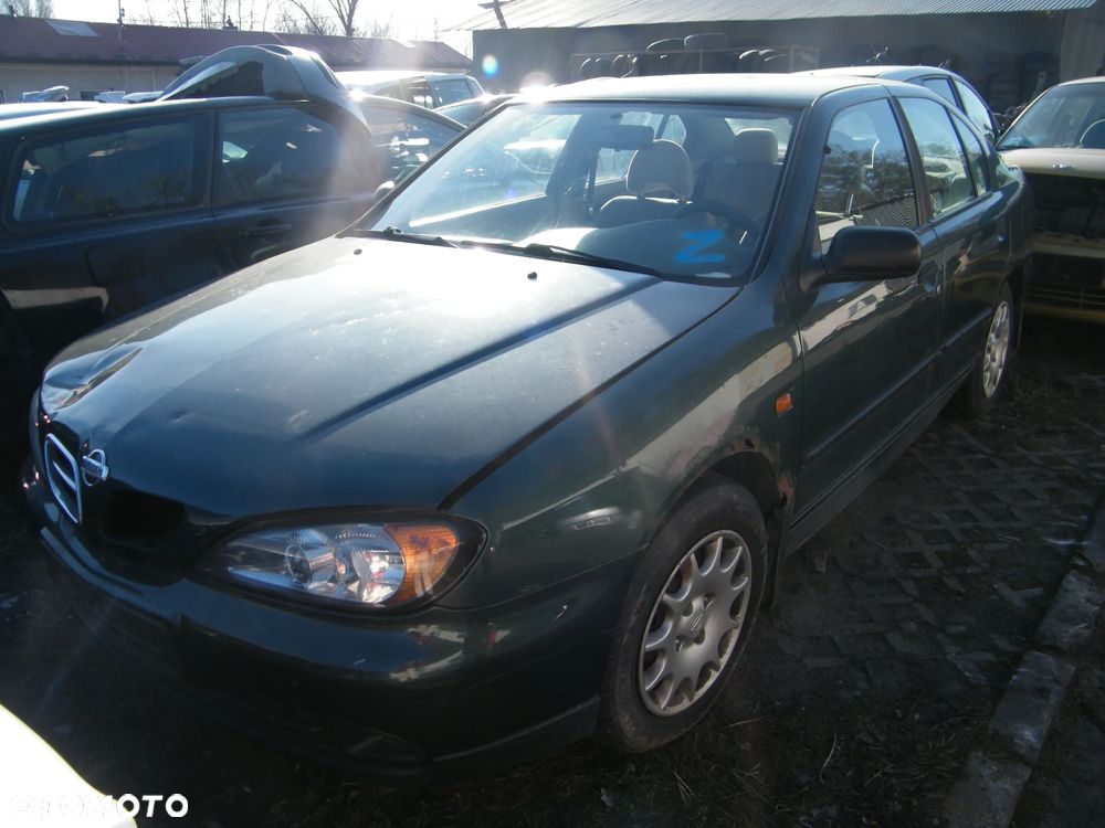 Nissan Primera P11 (99r.) 1.6 B 99KM. Silnik GA16DE Skrzynia 60Y2 lakier DV9.Cały na części. GWARANCJA !!!  Przód Tył Zestaw Komplet Drzwi Klapa Zderzak Błotnik Maska Grill Atrapa Szyba Pas Lampa Lusterko Boczki Fotel Kanapa Kokpit Deska Rozdzielcza Przełącznik Włącznik Sterownik Przewody Wiązka Instalacja Moduł Komputer Czujnik Listwa Pompa Alternator Wtryski Głowica Rozrusznik Kompresor Sprzęgło Dwumas Silnik Skrzynia ABS Klimatyzacji Paliwa Wspomagania Kolektor Turbina Przepustnica Zawór Chłodnica Koło Hak Belka Sanki Zawieszenie Mcpherson Półoś Amortyzator Wydech Tłumik Zacisk Most - 2