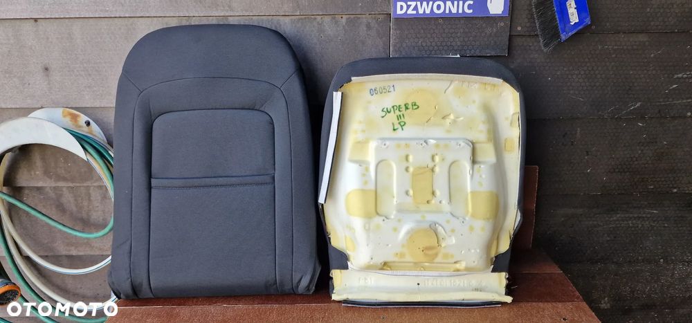 FOTEL LEWY TAPICERKA Fotela SKODA Superb III - 10