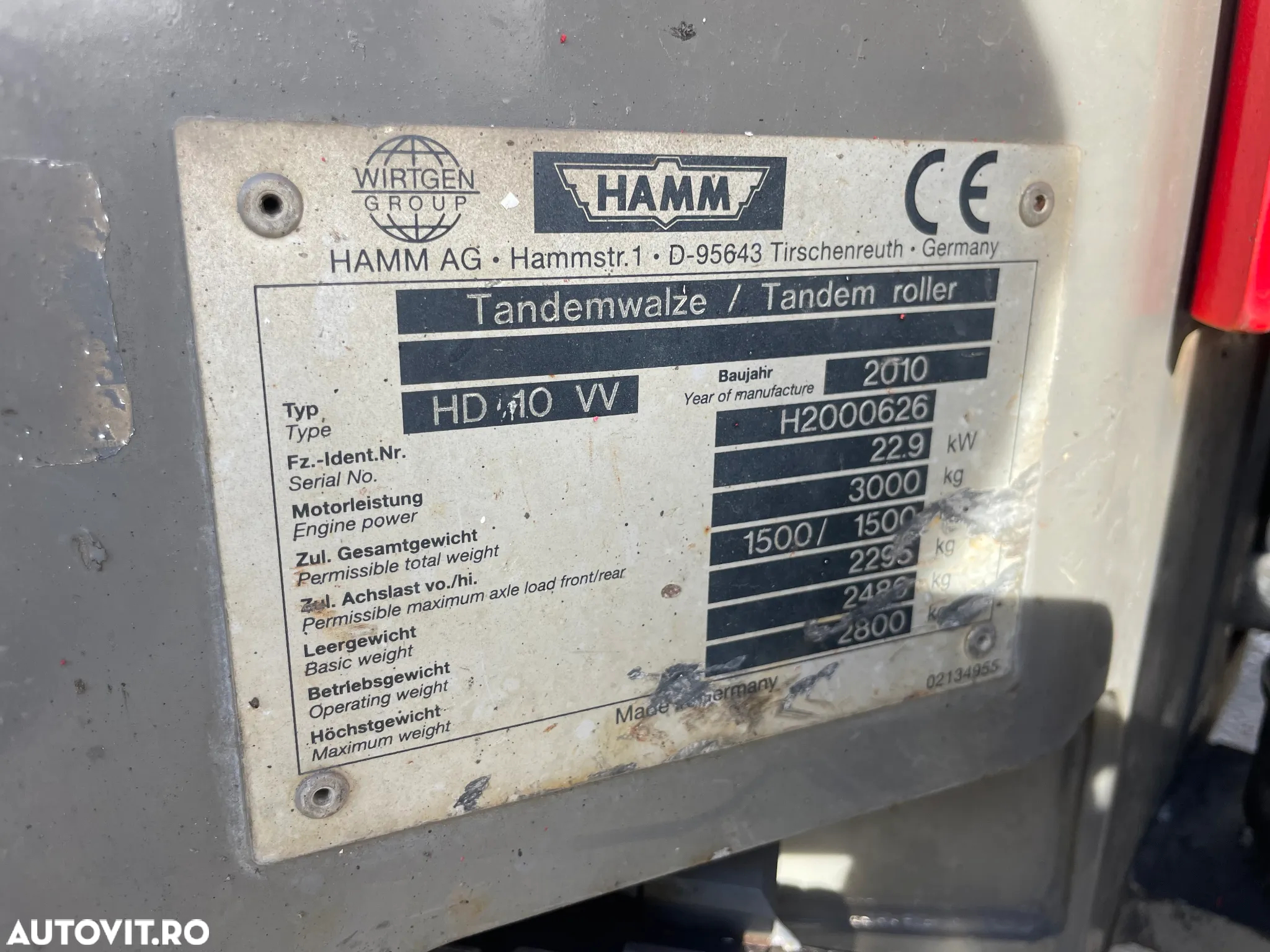 Hamm HD10VV - 17