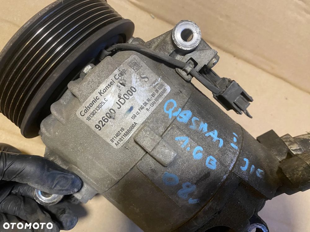 Sprężarka klimatyzacji 92600JD000 Nissan Qashqai I 1.6b OE - 3