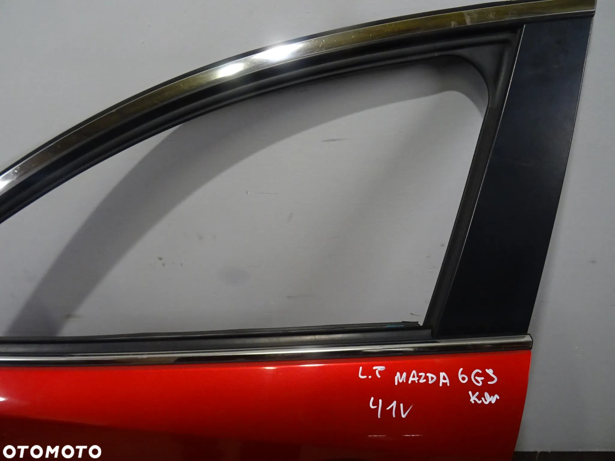 MAZDA 6 GJ 12-14 KOMBI 2.2D DRZWI LEWE PRZEDNIE PRZÓD 41V - 3
