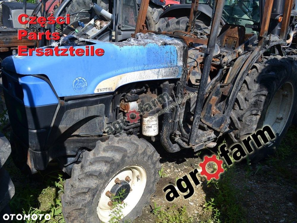 New Holland TN75VA części, skrzynia biegów, silnik - 1