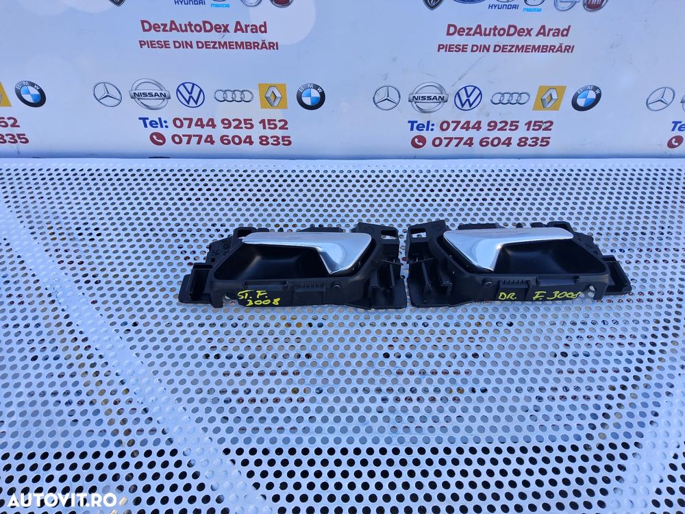 Mâner interior Peugeot 3008 an 2016-2024 mânere fata spate stânga dreapta Peugeot 3008 II interior - 2