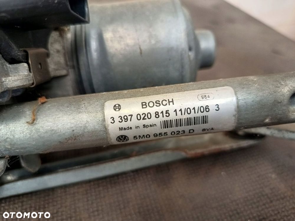 VW GOLF PLUS MECHANIZM WYCIERACZEK LEWY 5M0955023D - 2