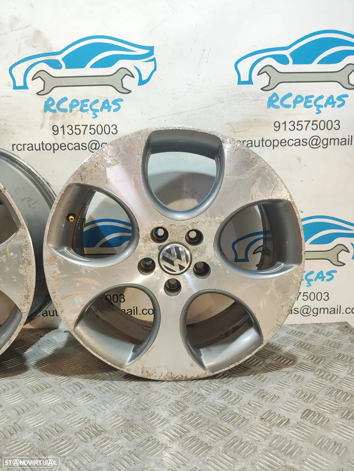 Jantes 18 Ronal Originais VW Volkswagen Golf V 5 GTI 7,5J ET51 5x112 - 6