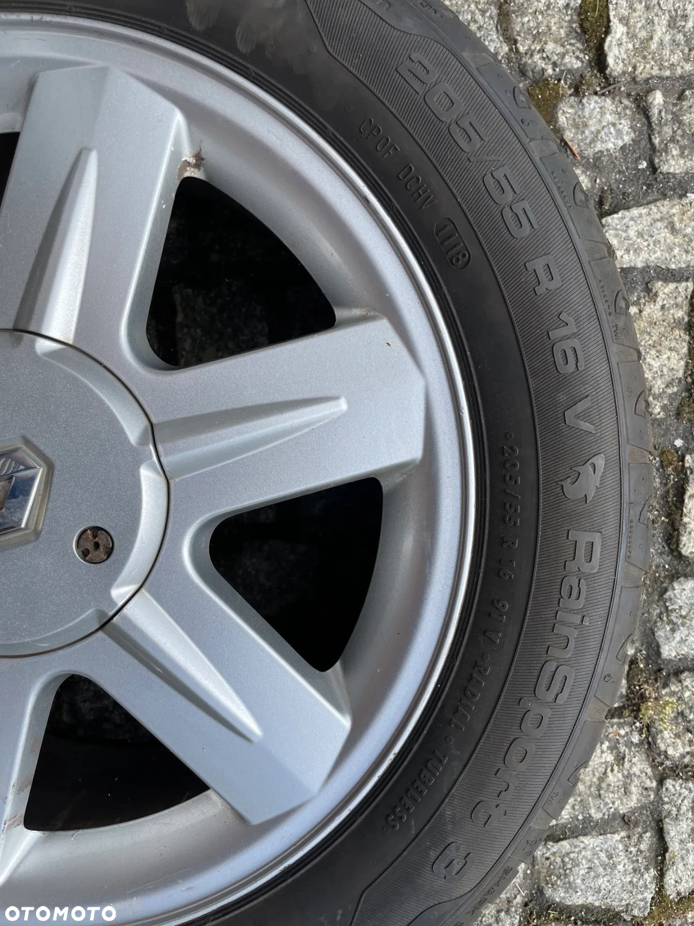 Alufelgi felgi 16” 5x108 Renault Escape Kangoo Laguna + Uniroyal Rainsport 3 205x55 R16 - 4