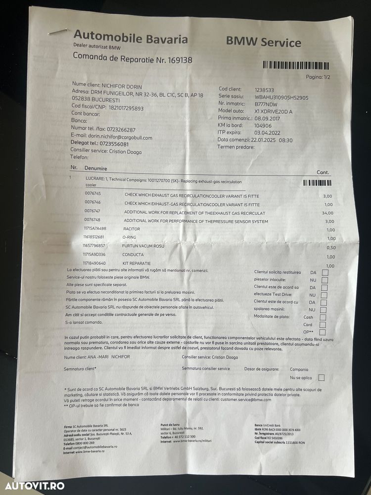 BMW X1 xDrive20d Aut. M Sport - 38