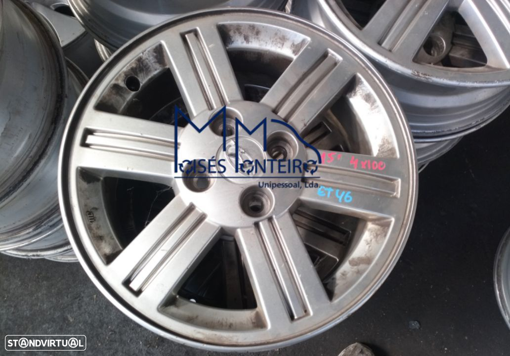 Jantes usadas 15 Hyundai Furação 4x100 ET 46 - 2
