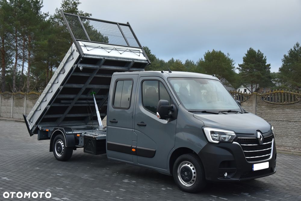 Renault MASTER 2.3 165KM DOKA DUBEL 7 OSÓB / HAK / WYWROTKA 3-STRONNA / NA PODUSZKACH / NAWIGACJA / SERWIS ASO RENAULT DO KOŃCA / SALON PL ! ! ! - 21
