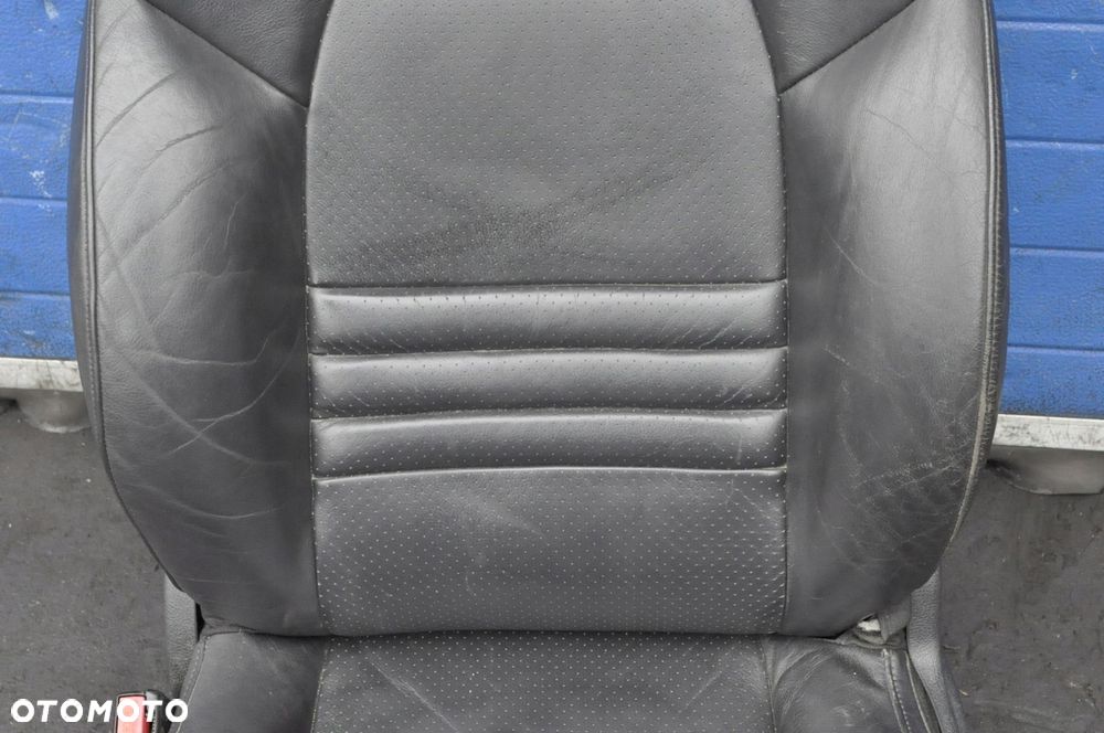 PEUGEOT 407 COUPE FOTEL LEWY PRZÓD SKÓRA PODGRZEWANY EUROPA - 6
