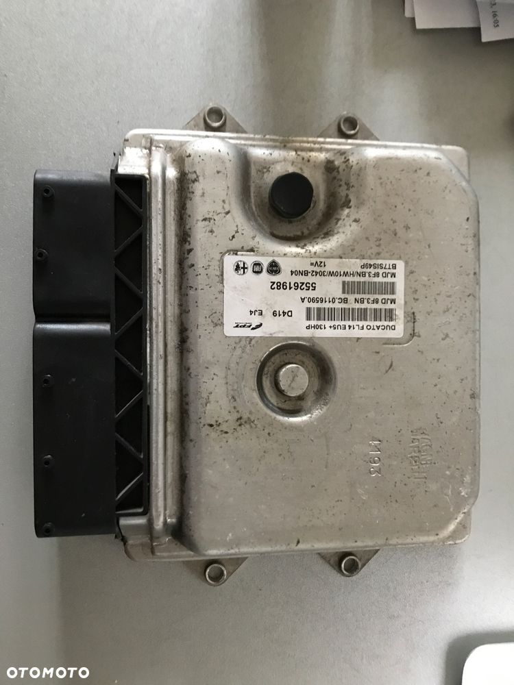 Sterownik Silnika Komputer Fiat Ducato 2.3 Euro 5 130hp FL14 - 1