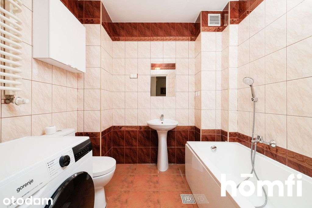2 pokoje | 47,7 m² | Loggia | Parter