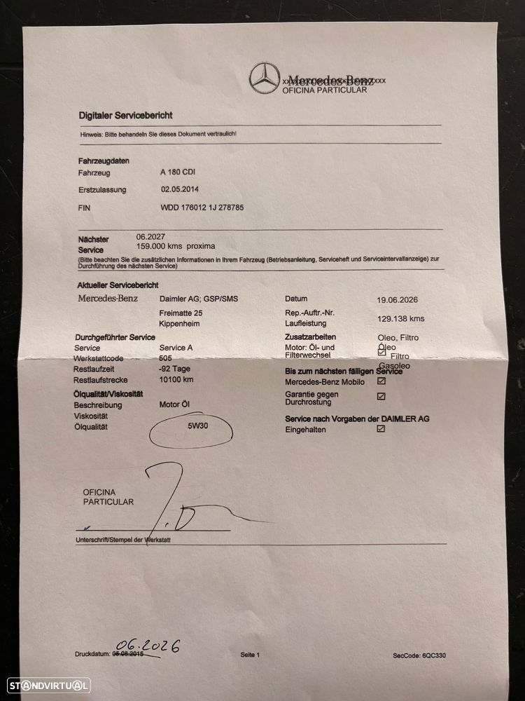 Mercedes-Benz A 180 CDI 7G-DCT Urban - 26