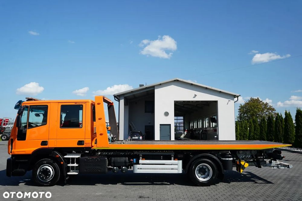 Iveco EUROCARGO / LAWETA HYDRAULICZNA / PLATFORMA - 6 M / BRYGADÓWKA - 6 OSÓB / WYCIĄGARKA / EURO 6 - 13