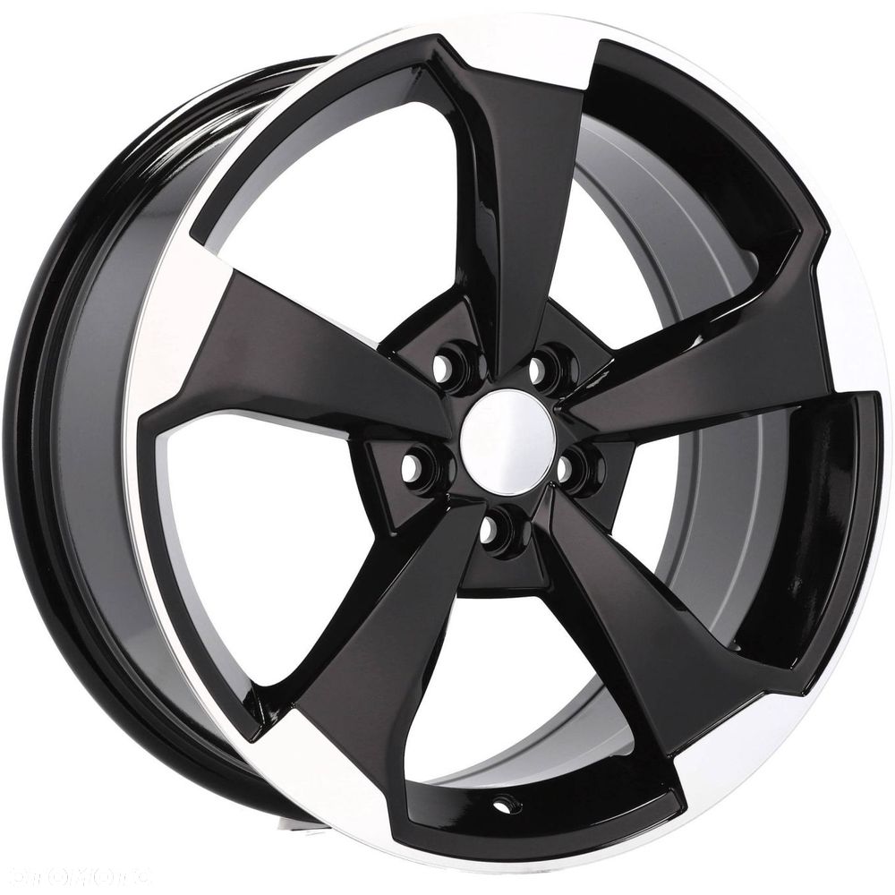 4x Felgi 18 m.in. do AUDI A4 B7 B8 B9 A5 B10 A6 C6 C7 C8 C9 A8 D3 Q3 Q5 Rotor II - XE351 (BK5589) - 2