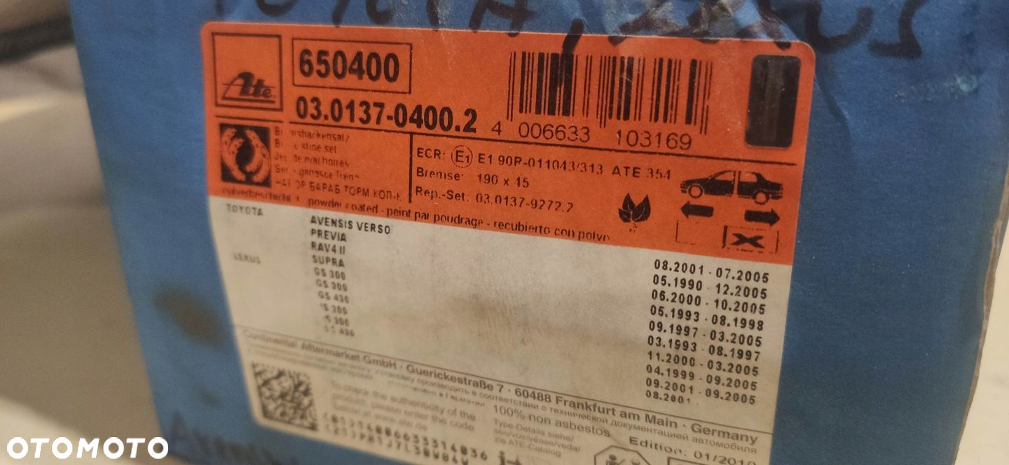 EU SZCZĘKI TYŁ AVENSIS RAV4 PREVIA SUPRA VOLVO S60 - 3