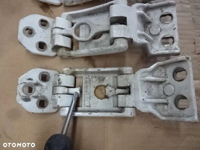 RENAULT MASTER III MOVANO II 09-> ZAWIASY DRZWI TYŁ 270 STOPNI KOMPLET - 3