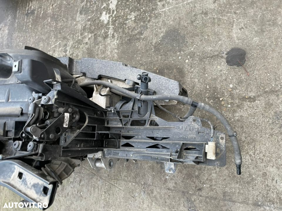tragar trager calandru suport radiatoare Armătura bara fata bmw seria 5 GT F07 520d 530xd 525xd capete lonjeron cap spălător far gmw Electroventilator intercooler  absolut complet - 6