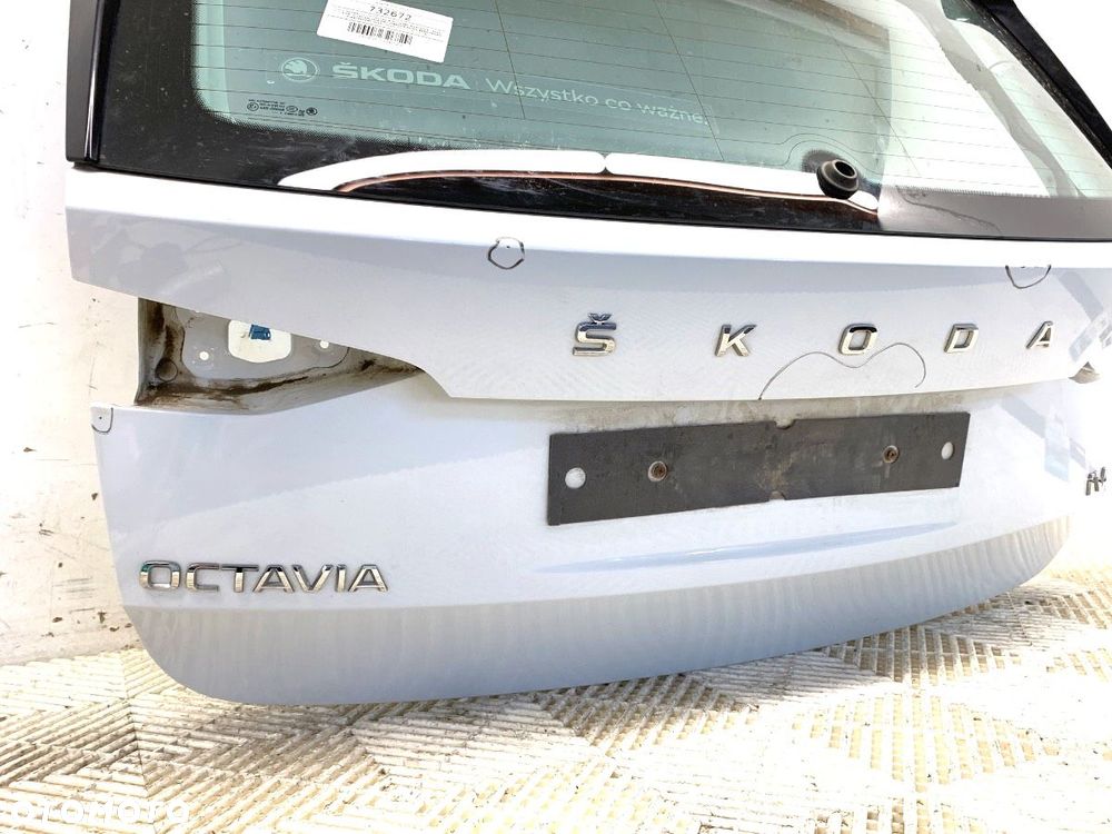 KLAPA TYŁ 2Y2Y SKODA OCTAVIA IV Combi (NX5) 2019 - 2022 1.4 TSI iV 150 kW [204 KM] Hybryda silnik - 2