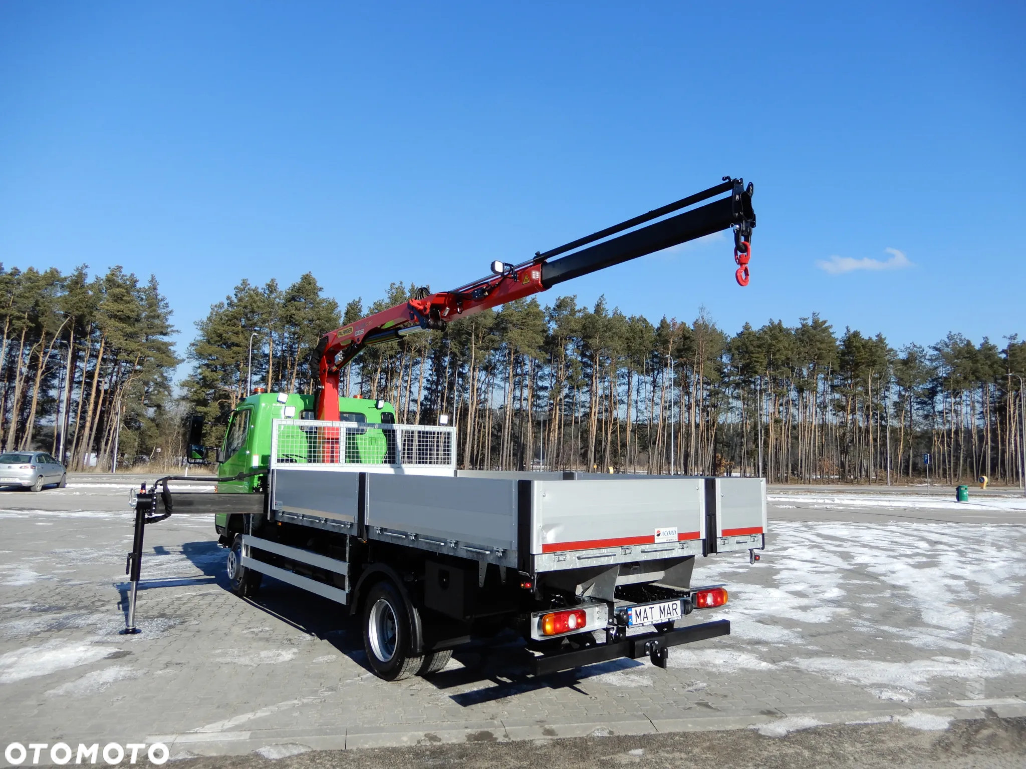 Mitsubishi FUSO CANTER 6C18 4X4 PALFINGER HDS 3.300 Udźwig Żuraw 6,2 m Skrzynia Załadowcza 8 E.Palet 4.26 Cm Stan Jak Nowy Jedyny Taki UNIKAT OKAZJA - 5