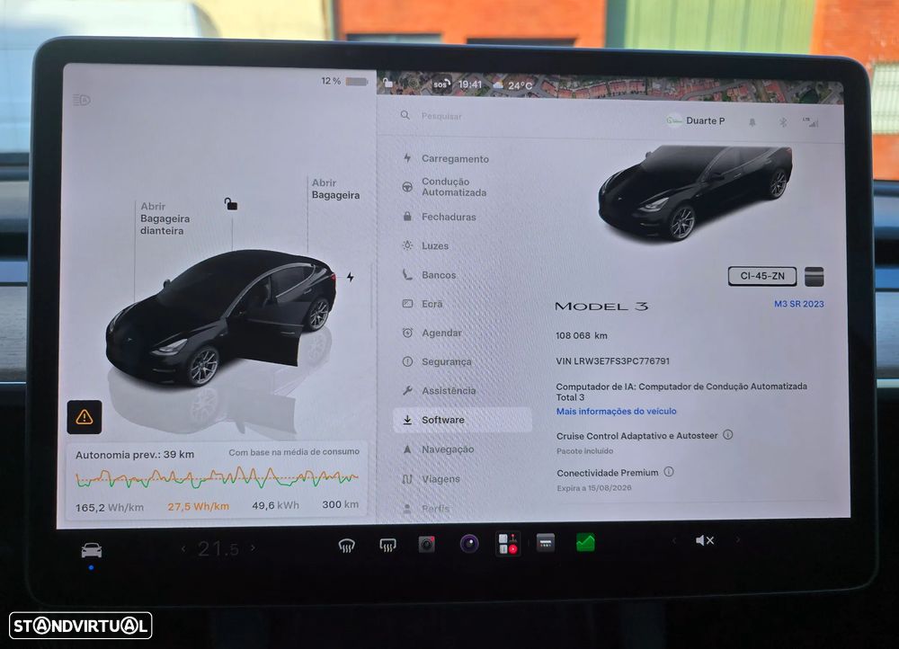 Tesla Model 3 Tração Traseira - 9