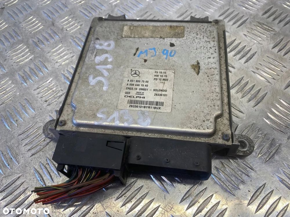 STEROWNIK KOMPUTER SILNIKA MODUŁ MERCEDES W212 W211 A6519007500 A0064461540 - 2