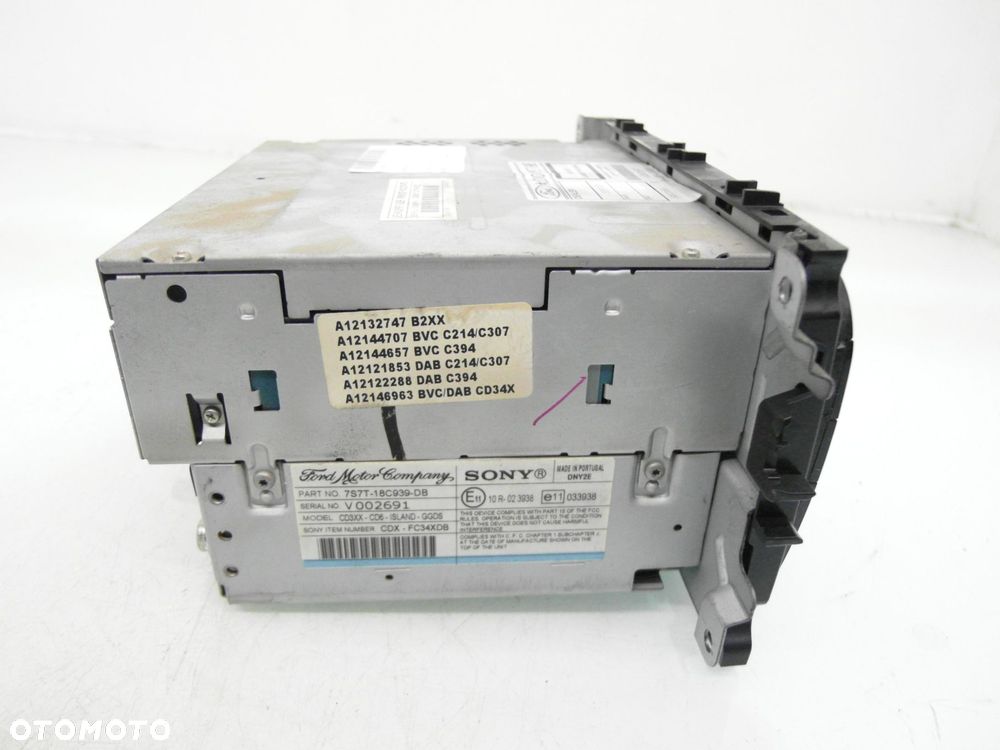 RADIO FORD MONDEO MK4 IV 7S7T18C939DB + KOD - 7
