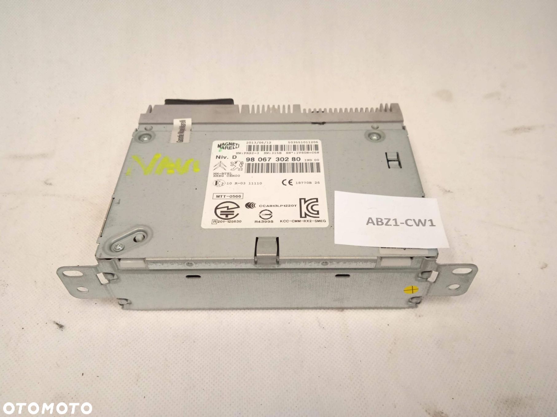 RADIO NAWIGACJA PEUGEOT 208 9806730280 SMEG - 1