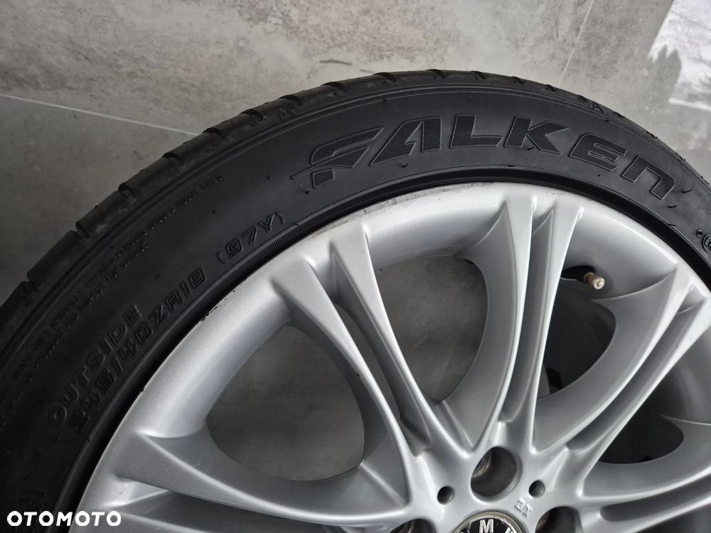 Koła felgi BMW Styling 135 8x18cali Mpakiet oryginał Borbet E60 E61 E90 E46 2kpl - 10