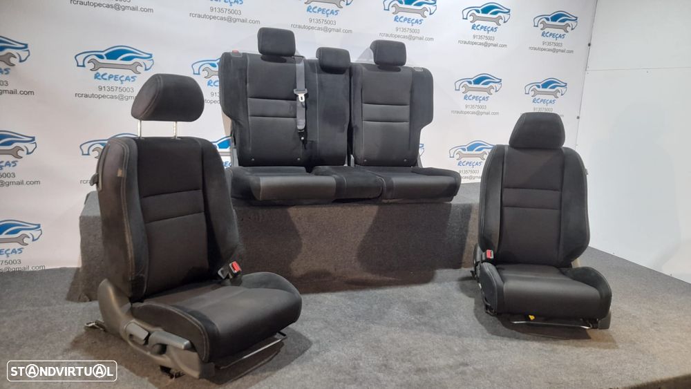 .BANCO BANCOS TECIDO VELUDO HONDA CIVIC VIII 8 MK8 FN2 FN 2 S TYPE STYPE FRENTE FRONTAL TRASEIRO TRÁS AIRBAG - 2