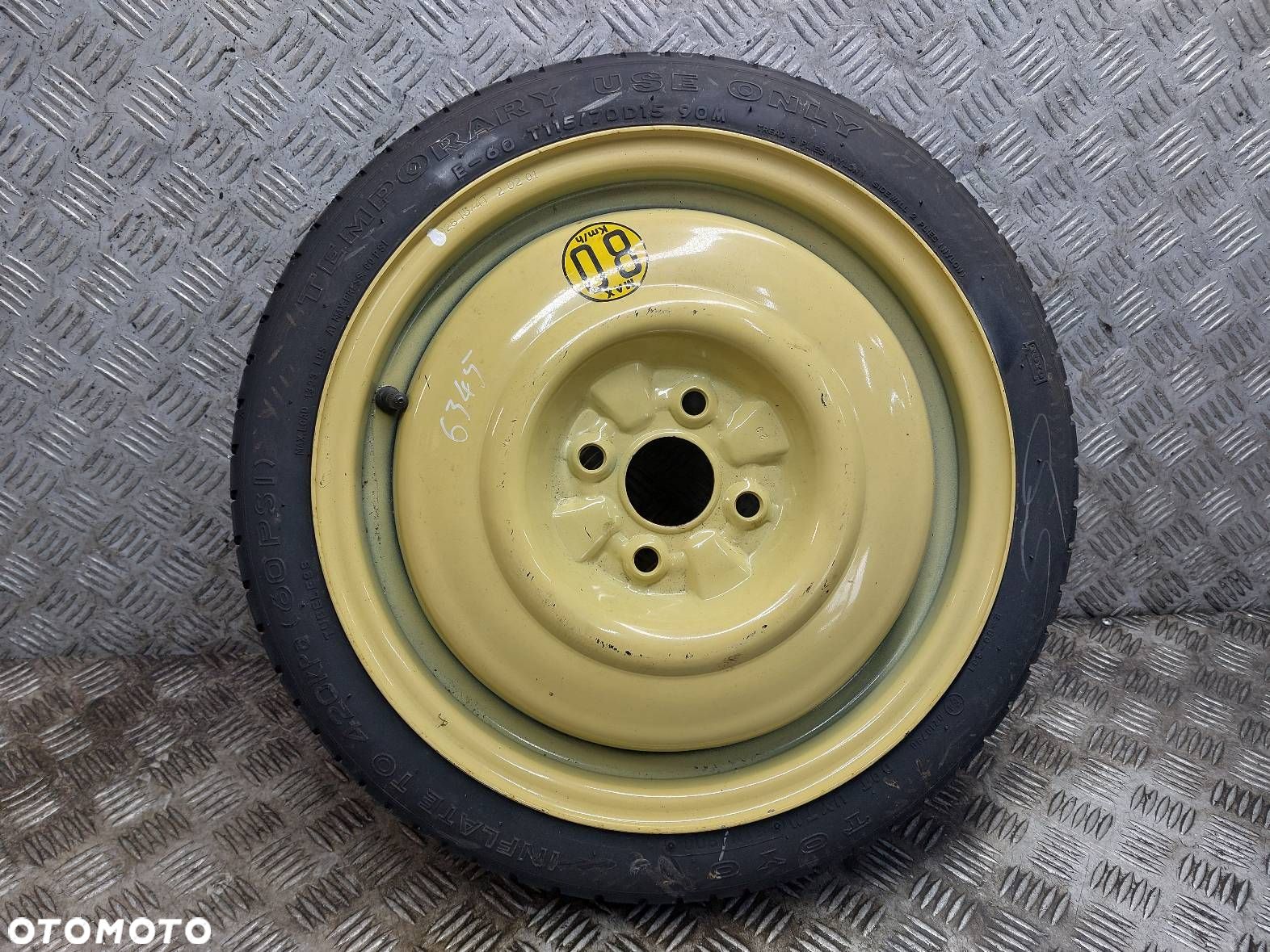 DOJAZDÓWKA 4X100 4JX15 FI54,1 115/70R15 2000R TOYO MAZDA 323F BJ - 1