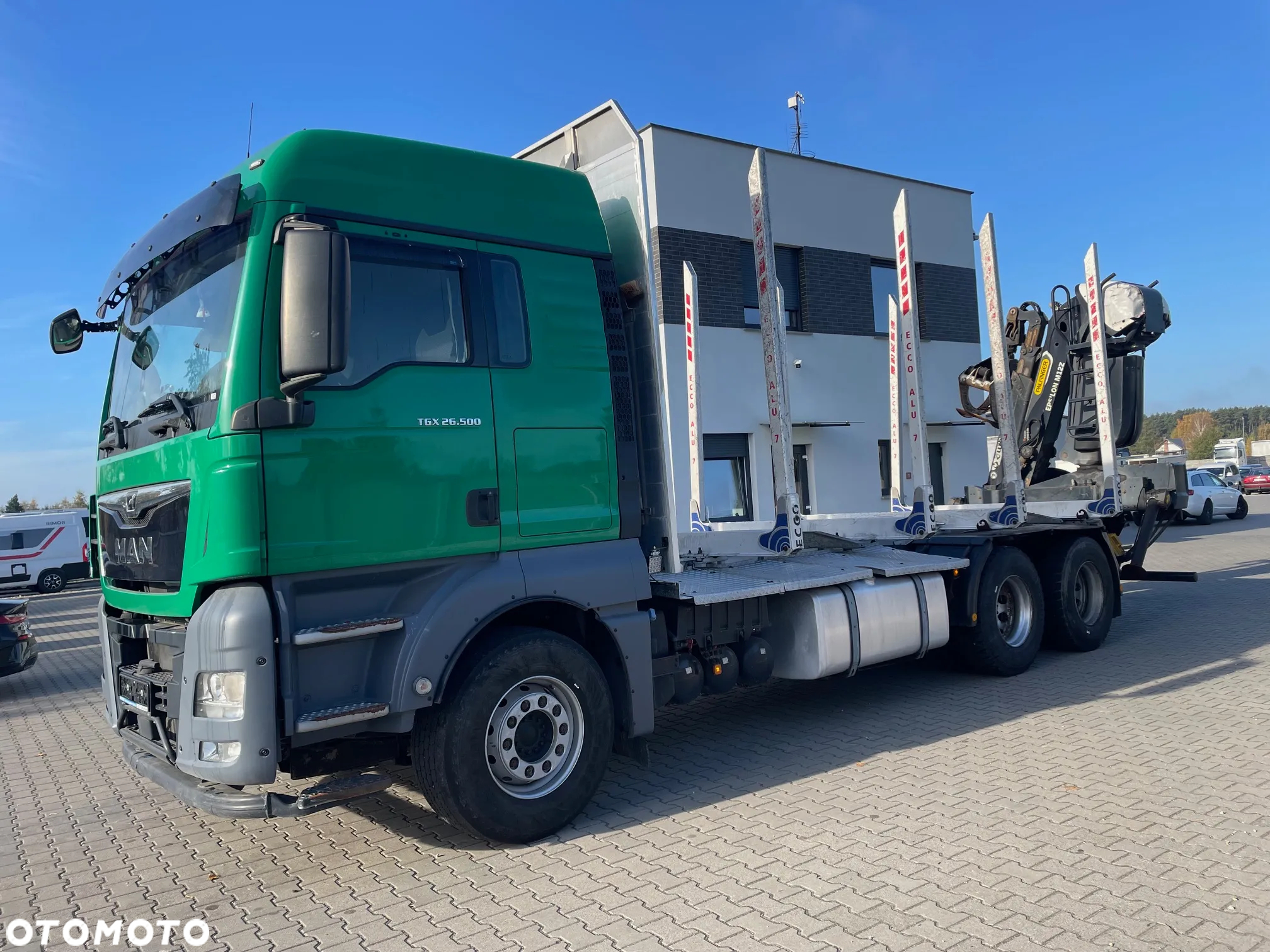 MAN TGX 26.500, 6x4, HDS EPSILOM M12Z, do transportu drewna. - 9