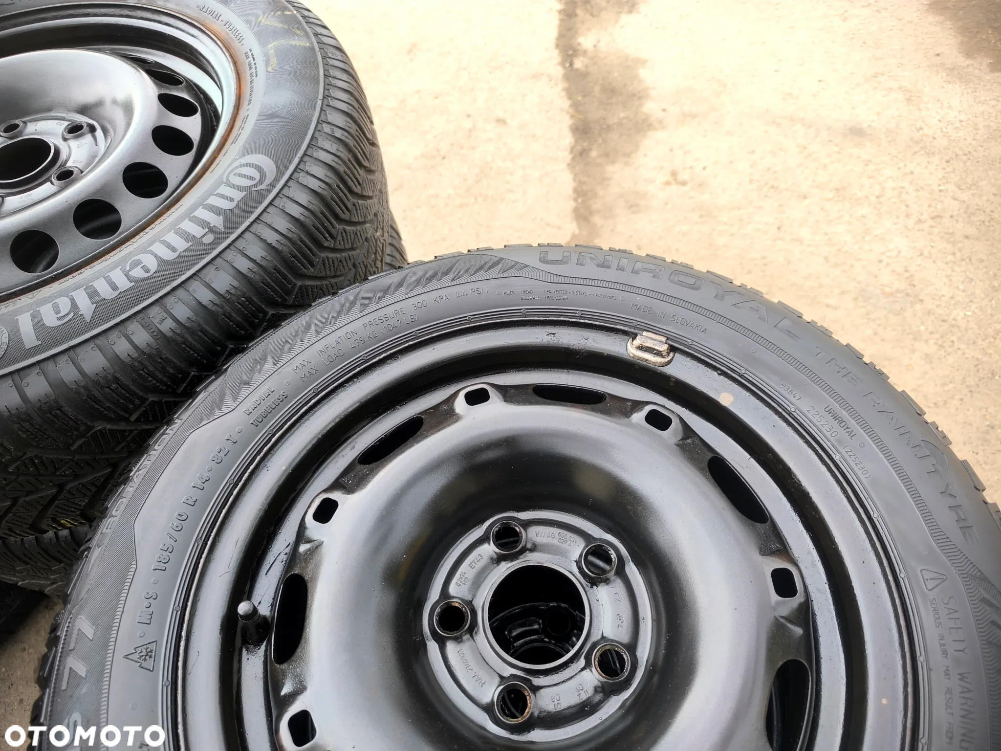 5x100 Felgi Stalowe Stal 14 Koła Zimowe Zima SKODA FABIA PRAKTIK ROOMSTER RAPID SEAT IBIZA CORDOBA TOLEDO IV 4 VW FOX POLO 20r. Legnica ALU-RAD 185/60 5,5mm - 6