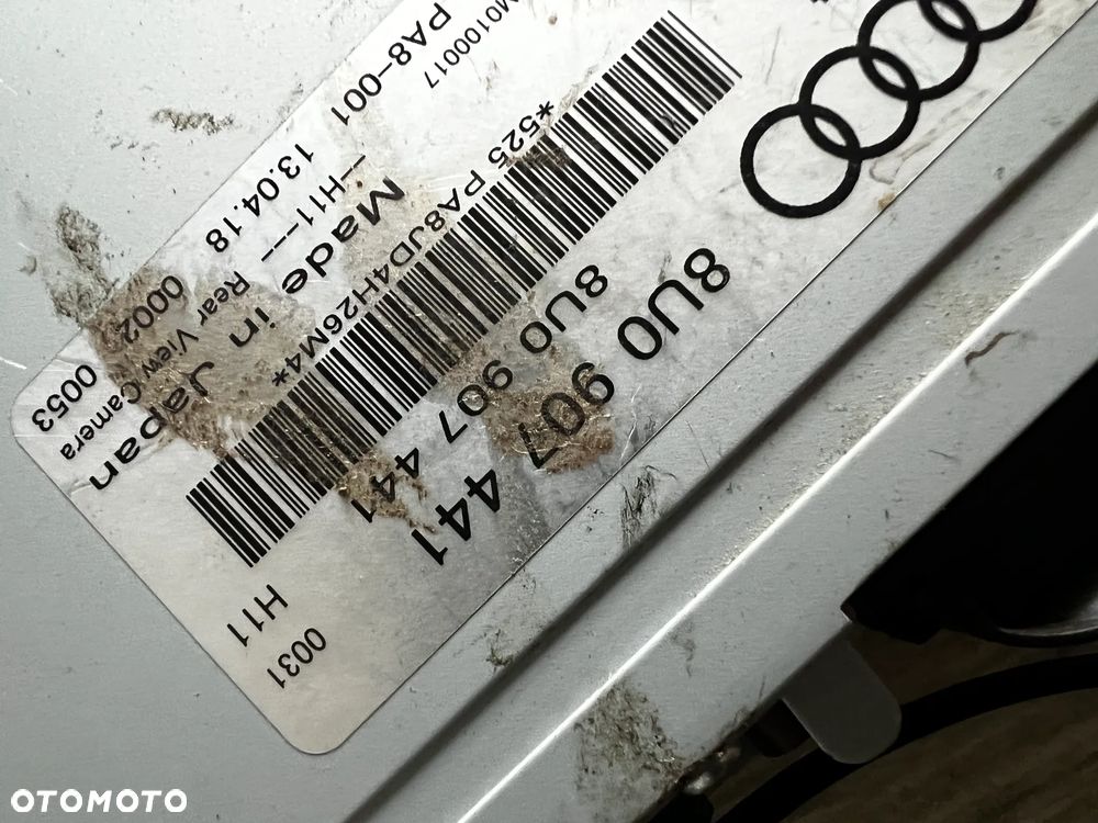 KOMPLETNA WIĄZKA MODUŁ KAMERY COFANIA KAMERA AUDI Q3 8U0907441 8U0971147AA 8U0971148DK 5N0827566A - 3