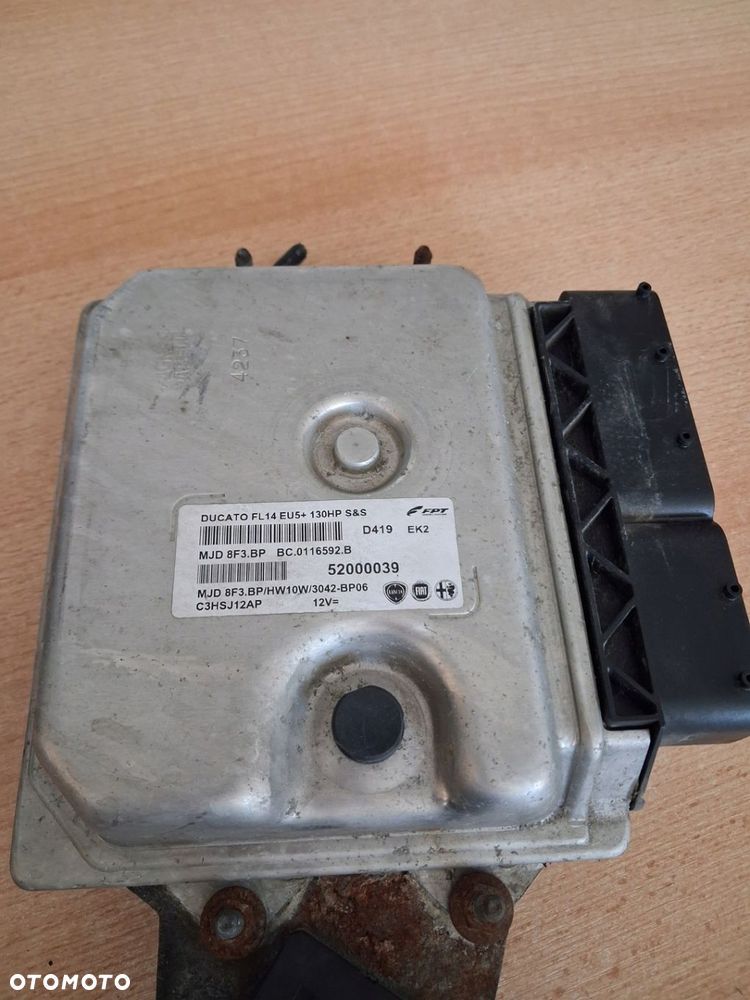 FIAT DUCATO 2.3 sterownik silnika MJD8F3BP 52000039 - 1