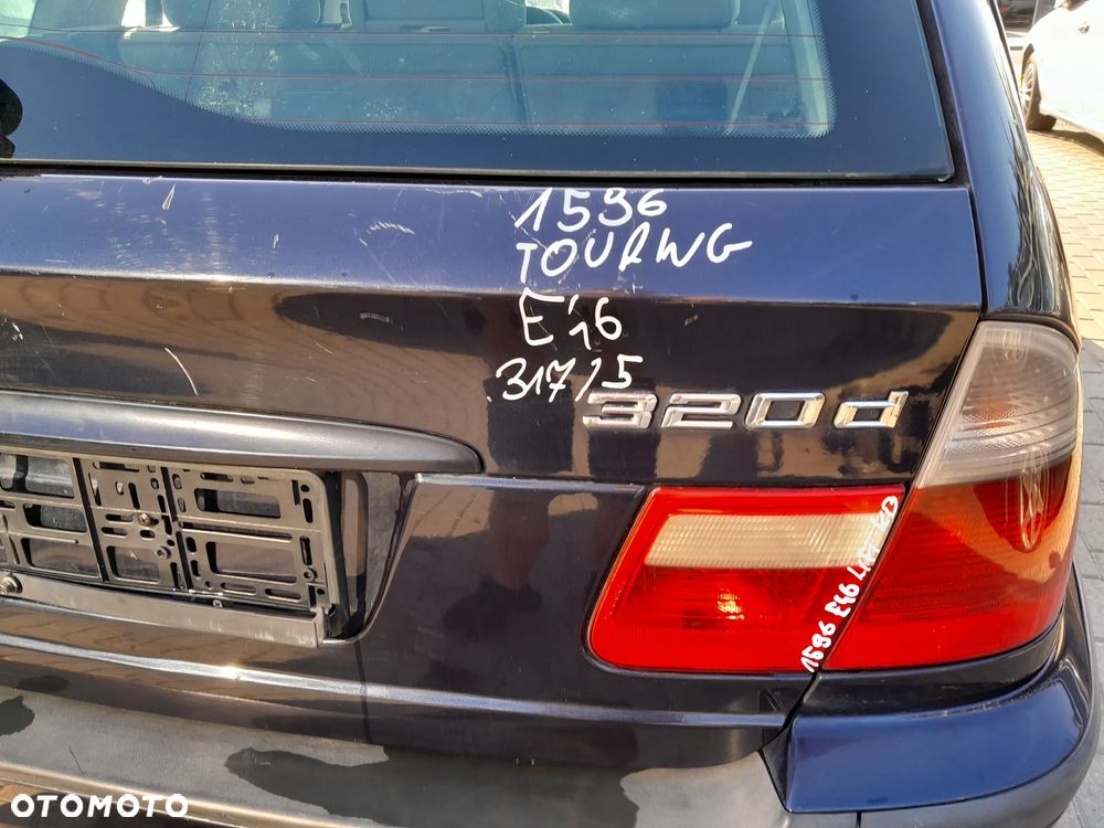 BMW E46 KLAPA BAGAŻNIKA TYLNA TYŁ KOLOR: 317/5 - 5