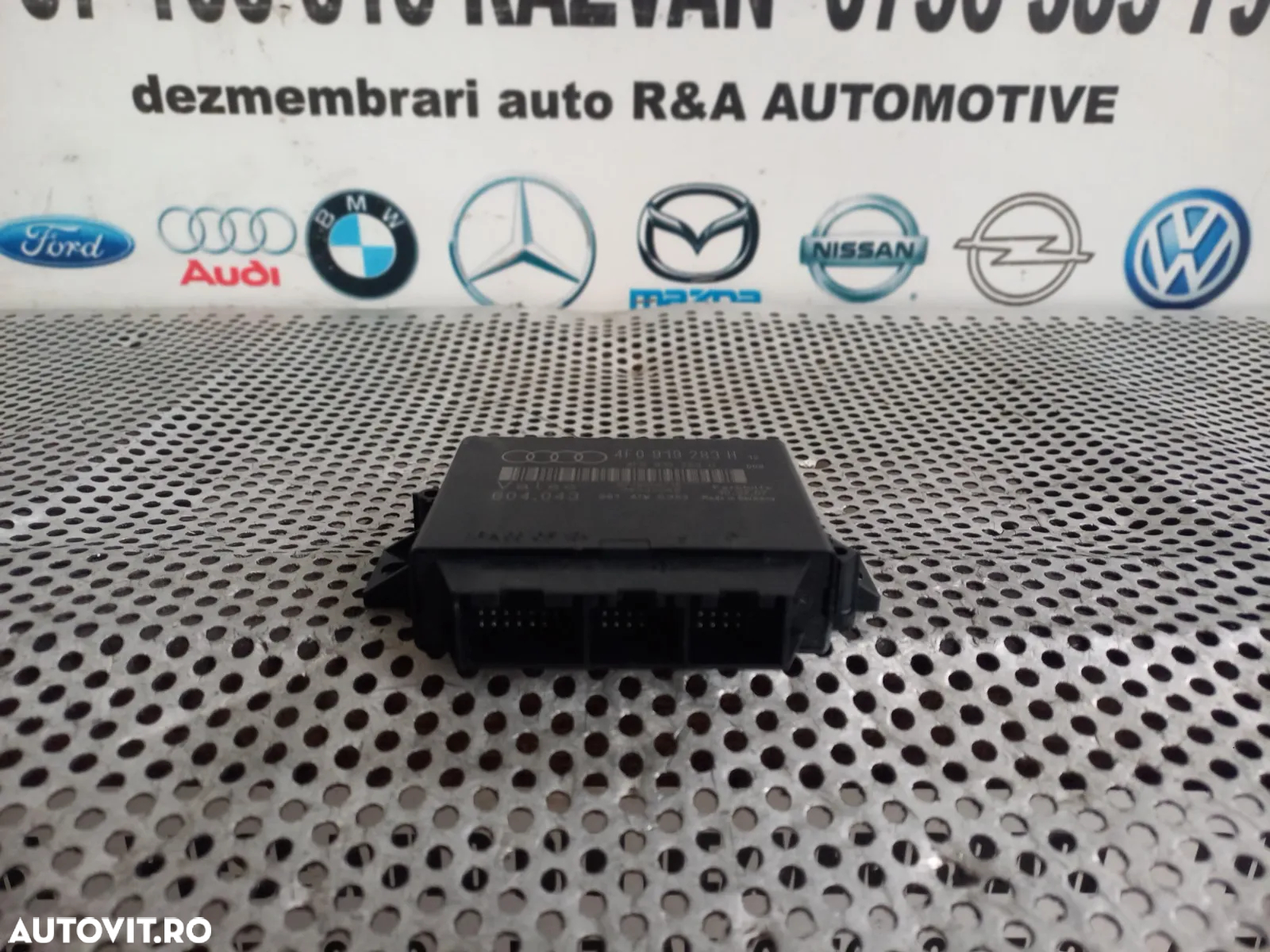 Calculator Modul Senzori Parcare Audi Q7 4L A6 C6 Cod 4FH - Dezmembrari Arad - 4