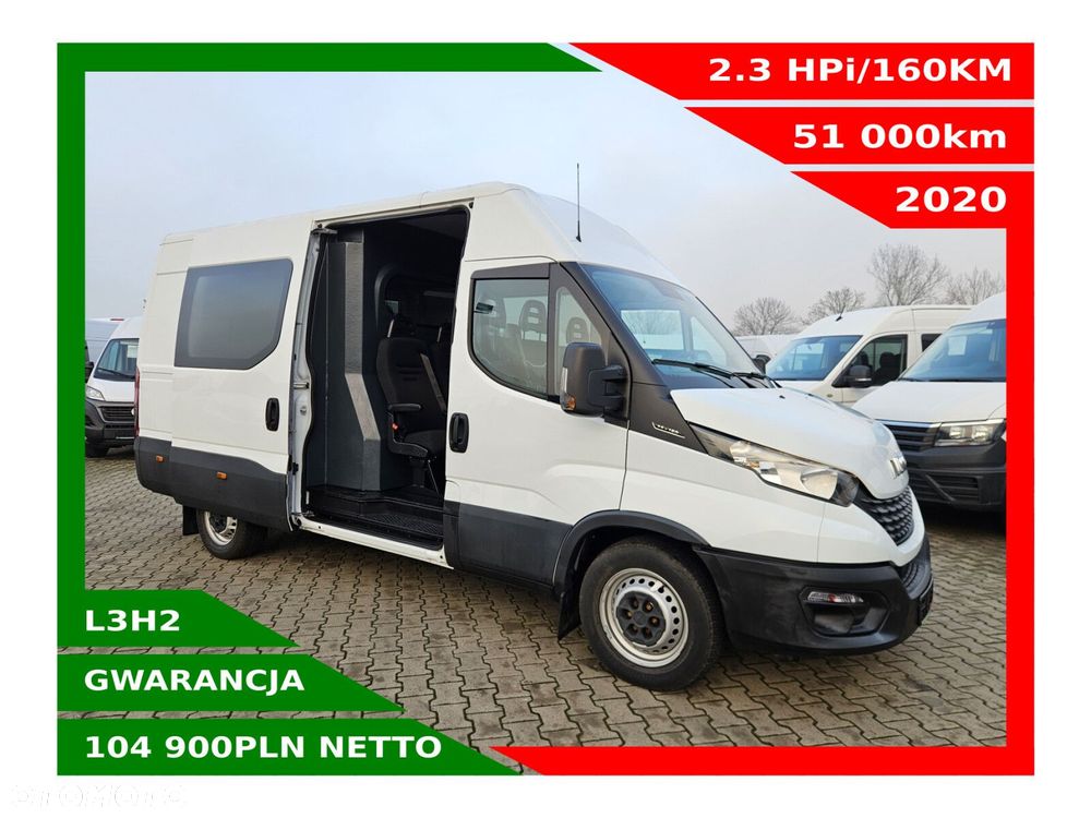 Iveco 35s16 L3H2 *104900zł NETTO* Brygadówka 6-cio osobowa 2,3HPi/160KM - 1