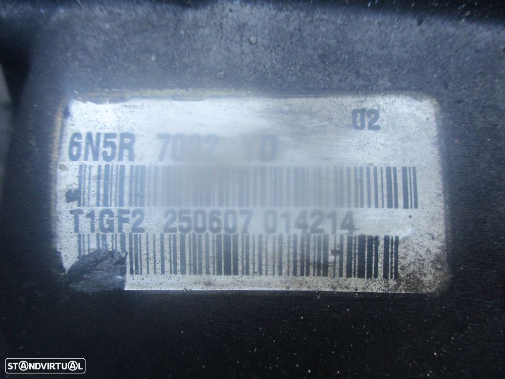 Caixa Velocidades 6N5R7002YD VOLVO V50 2008 1.6D 110CV 5P PRETO DIESEL 5V - 4