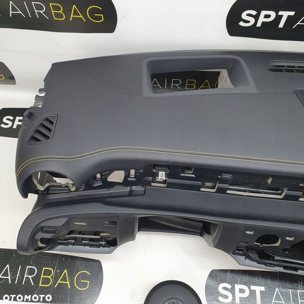 MERCEDES A KLASA W177 CLA 45 A45 AMG NITKA HEAD UP DESKA ROZDZIELCZA KONSOLA KOKPIT PULPIT PODUSZKI AIRBAG AIR BAG PASY KIT SET - 2
