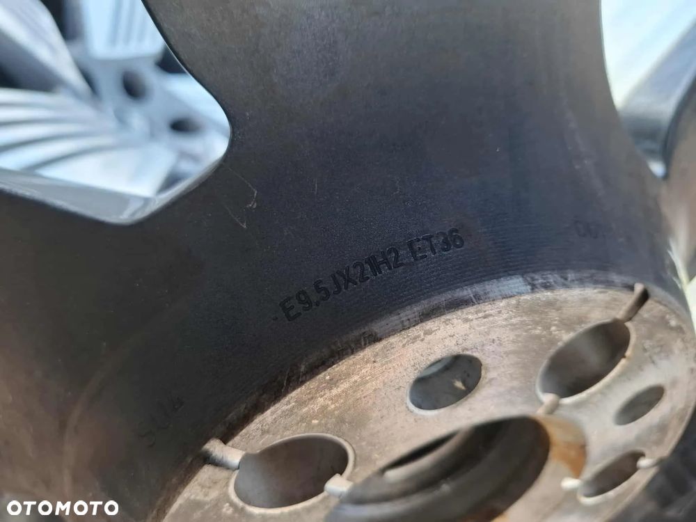 KOŁA ALUFELGI FELGI ALUMINIOWE AUDI R21 E-TRON ETRON 4KE 4KE601025F 9,5J x 21H2 ET36 Q7 Q8 SQ7 SQ8 IDEALNE - 10