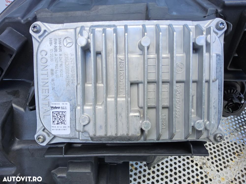 Modul Far Mercedes w177 Sprinter w907 GLC GLE X253 W205 X118 W167 COD A2479004004 W253 W463 CLA calculator far droser - 1