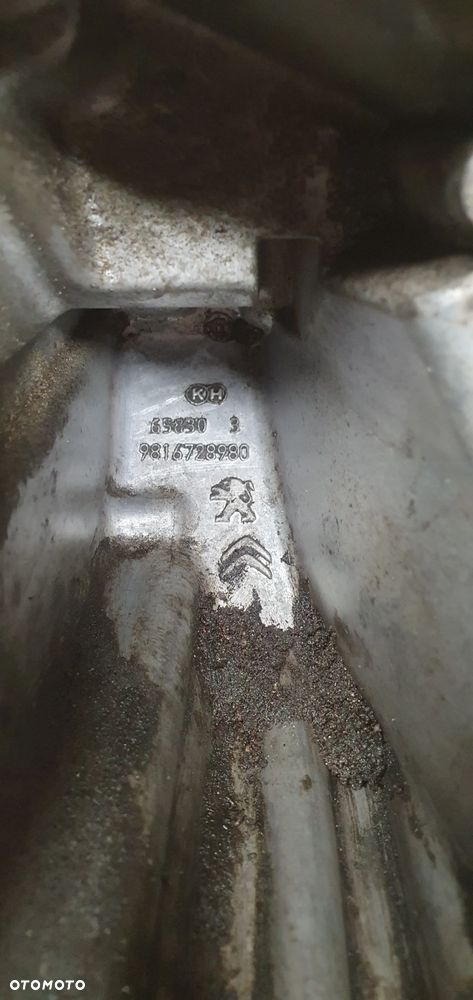 Łapa mocowanie skrzyni biegów Citroen Jumper 2.0 HDI AdBlue Euro 6 9816728980 - 6