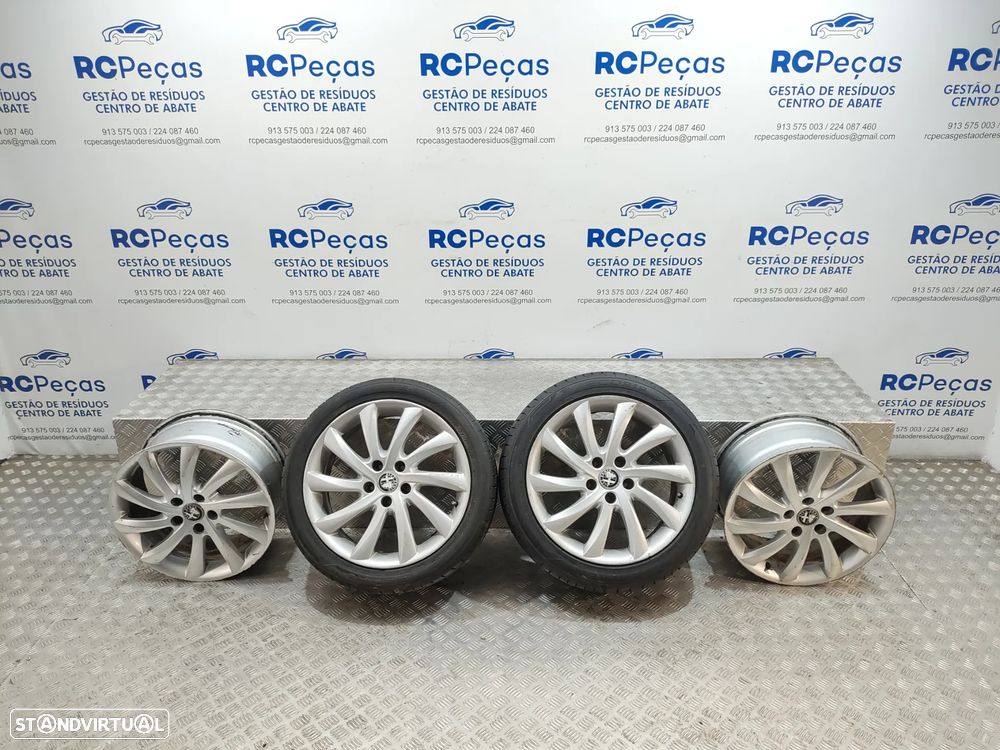 Conjunto de jantes 17 originais Alfa Romeo Giulietta 940 7,5J ET41 5x110 - 9