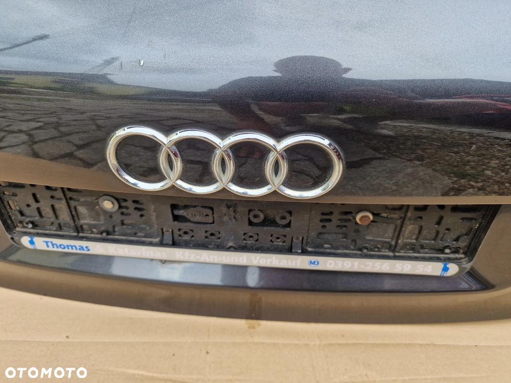 AUDI A3 8P / 8P LIFT 3 DRZWI 03-12 KOMPLETNA KLAPA TYLNA TYLNIA TYŁ CIEMNOSZARY METALIK , NR AUKCJI KL23 - 12