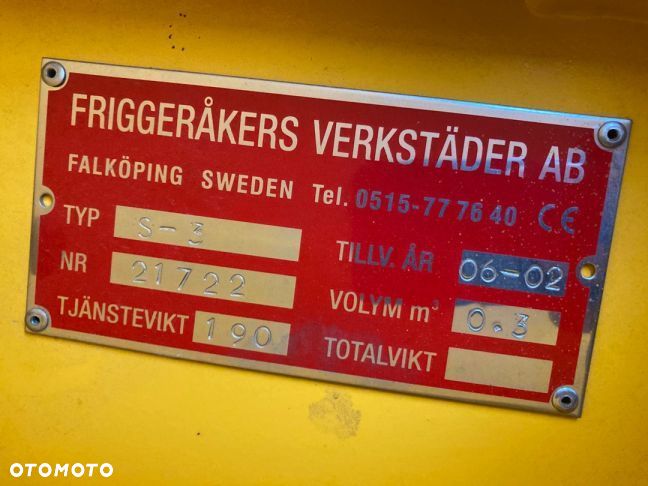 Falkoping Broddway piaskarka posypywarka solarka podwieszana zima S-3 - 12
