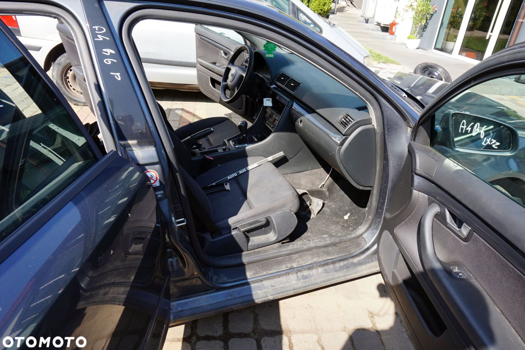 AUDI A4 B6 SEDAN 2003 LX7Z 2.0 16V ALT 130KM GBM SZARY na części - 14